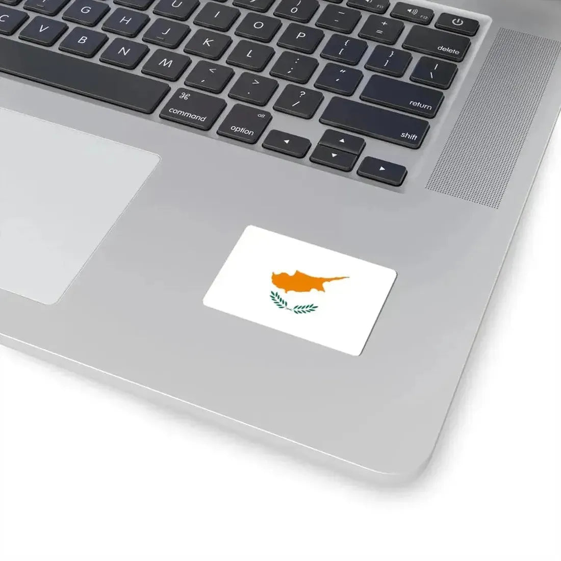 Flag of Cyprus 1960-2006 3-2 (Cyprus) STICKER Vinyl Kiss-Cut Decal - The Sticker Space