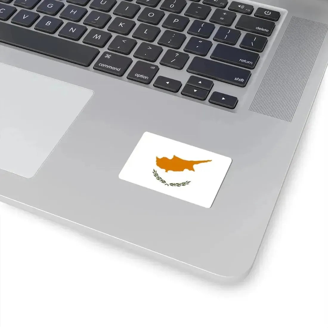 Flag of Cyprus (Cyprus) STICKER Vinyl Kiss-Cut Decal - The Sticker Space