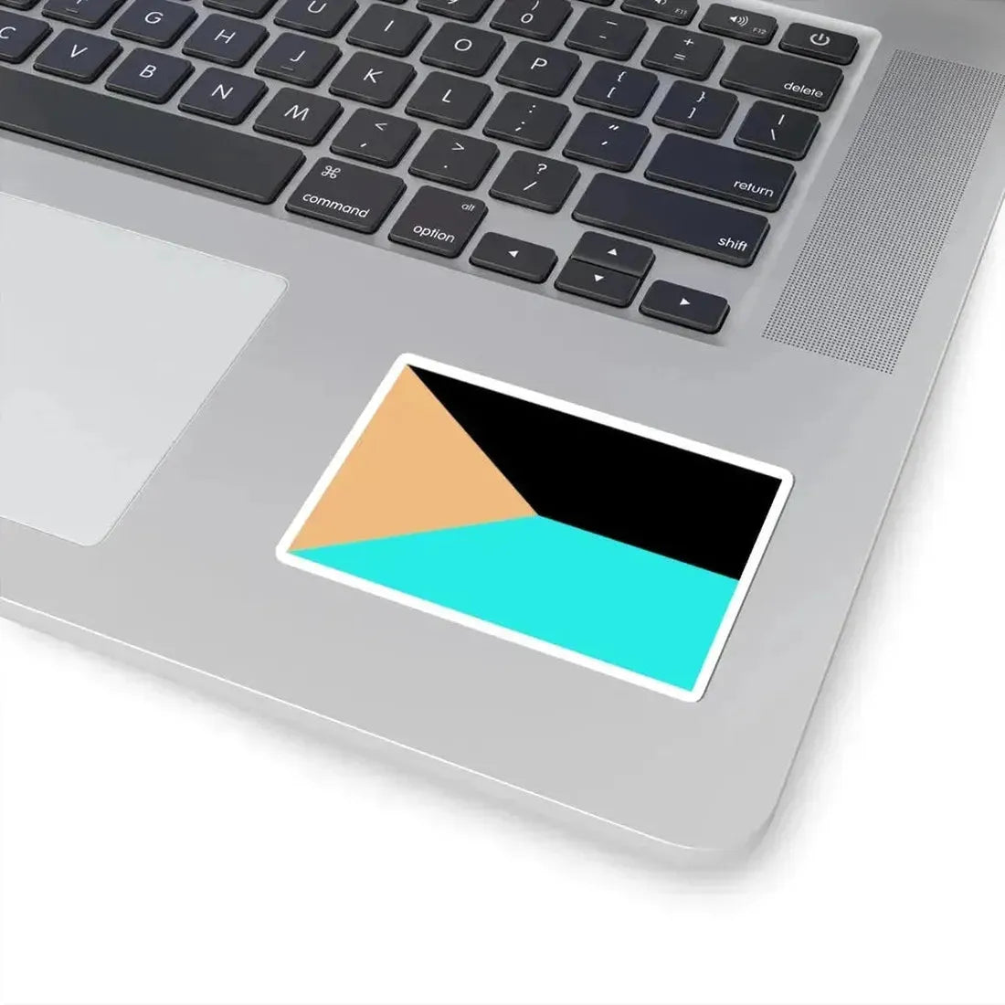 Flag of Czechia negative (Czech Republic) STICKER Vinyl Kiss-Cut Decal - The Sticker Space