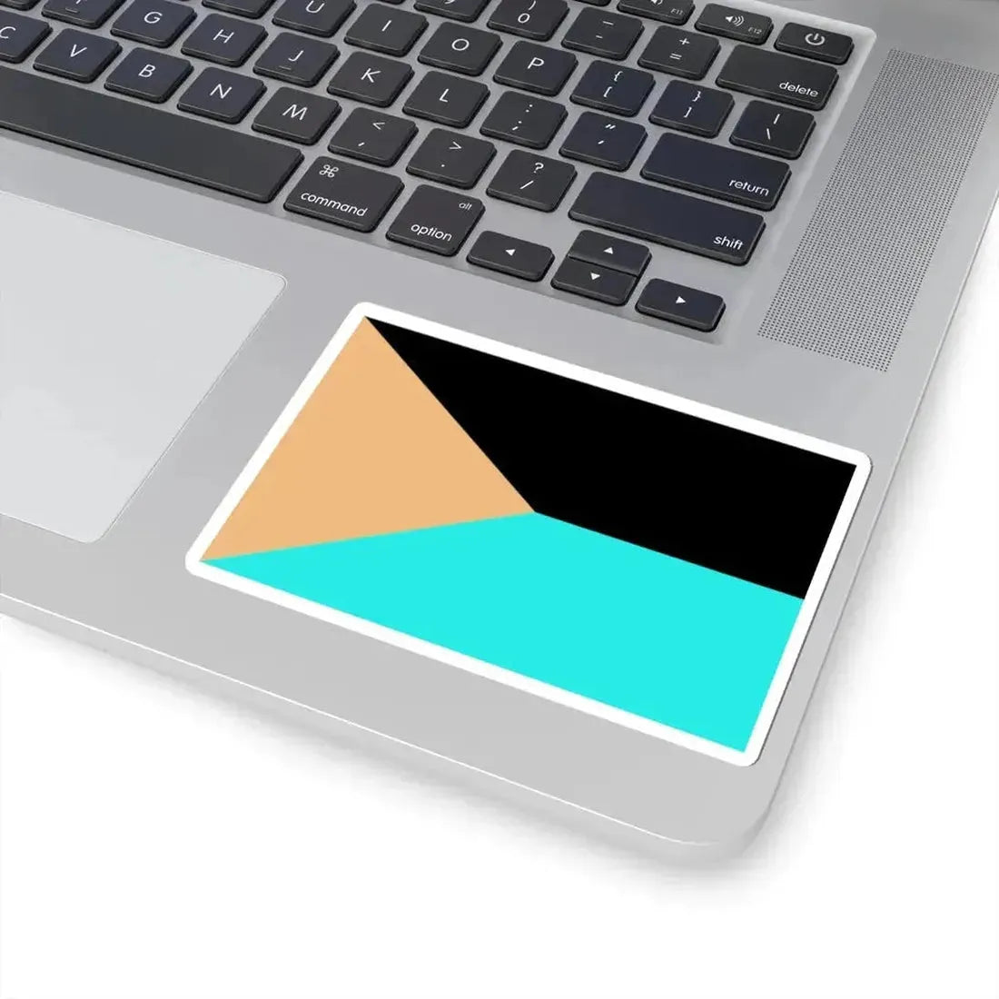 Flag of Czechia negative (Czech Republic) STICKER Vinyl Kiss-Cut Decal - The Sticker Space