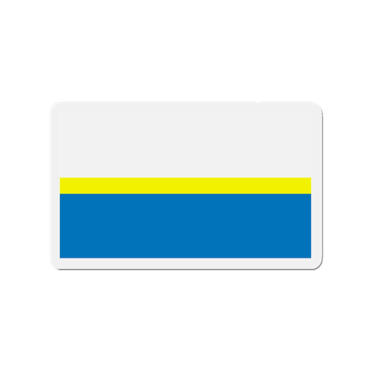 Flag of Częstochowa Poland - Die-Cut Magnet-2" x 2"-The Sticker Space