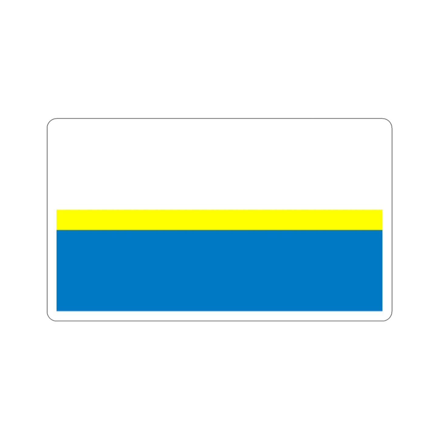 Flag of Częstochowa Poland STICKER Vinyl Die-Cut Decal-2 Inch-The Sticker Space