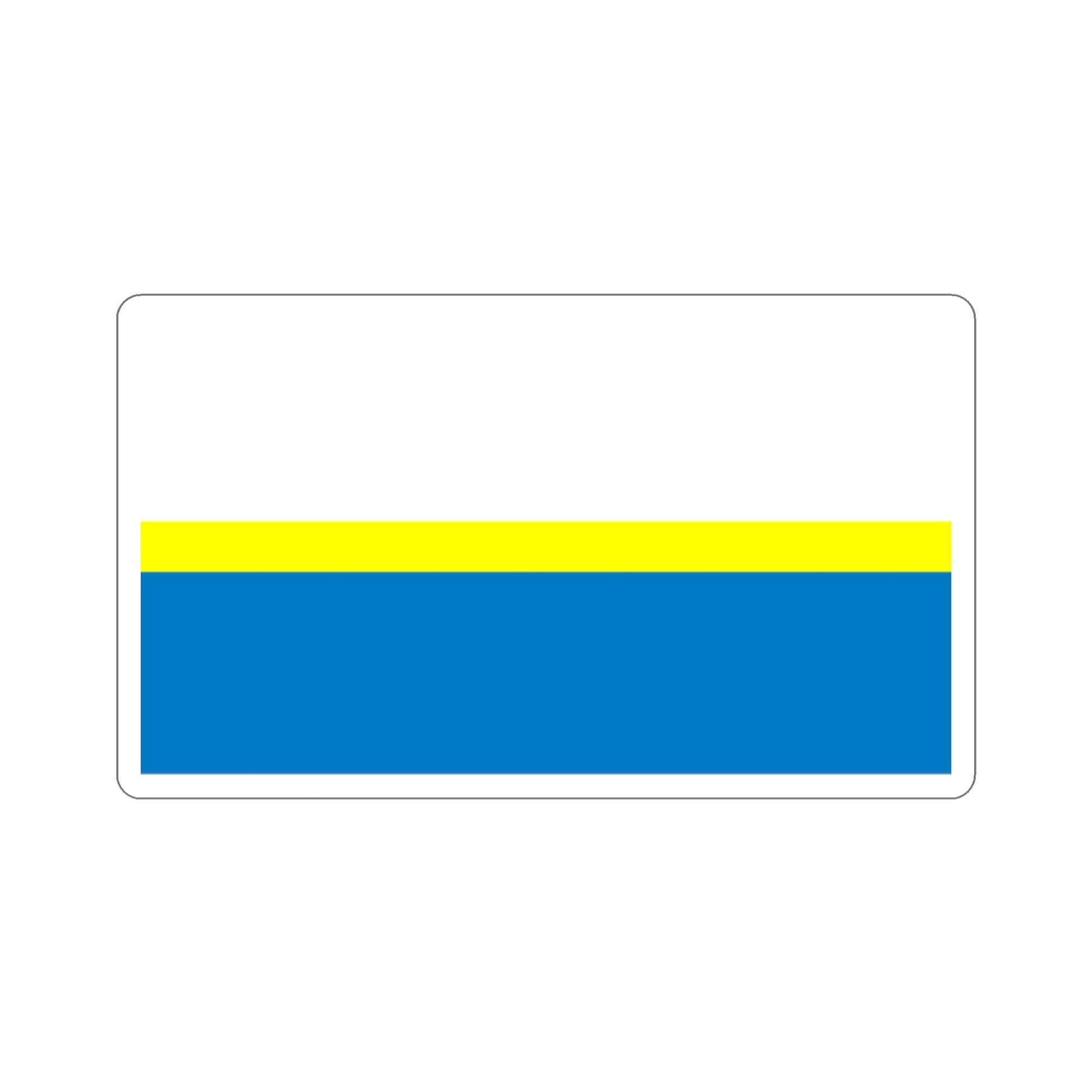 Flag of Częstochowa Poland STICKER Vinyl Die-Cut Decal-2 Inch-The Sticker Space