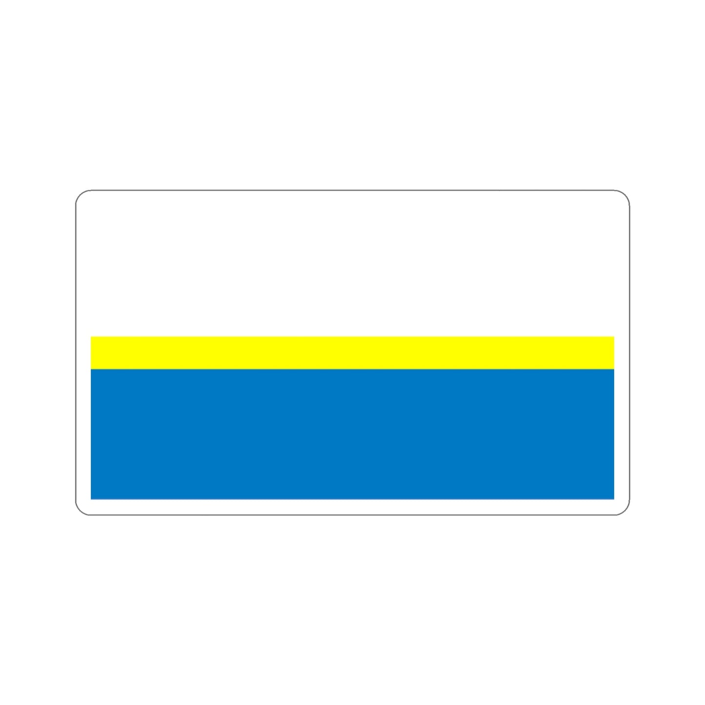 Flag of Częstochowa Poland STICKER Vinyl Die-Cut Decal-3 Inch-The Sticker Space