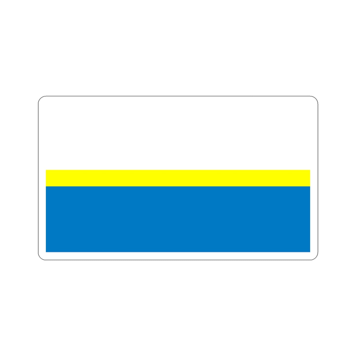 Flag of Częstochowa Poland STICKER Vinyl Die-Cut Decal-4 Inch-The Sticker Space