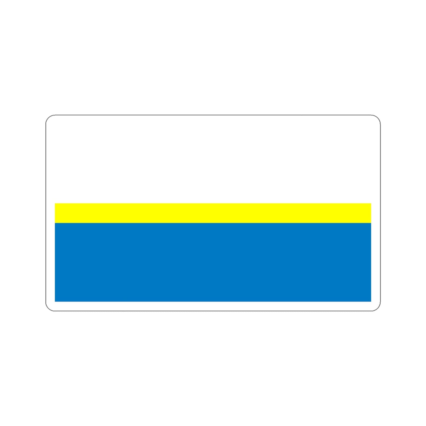 Flag of Częstochowa Poland STICKER Vinyl Die-Cut Decal-5 Inch-The Sticker Space