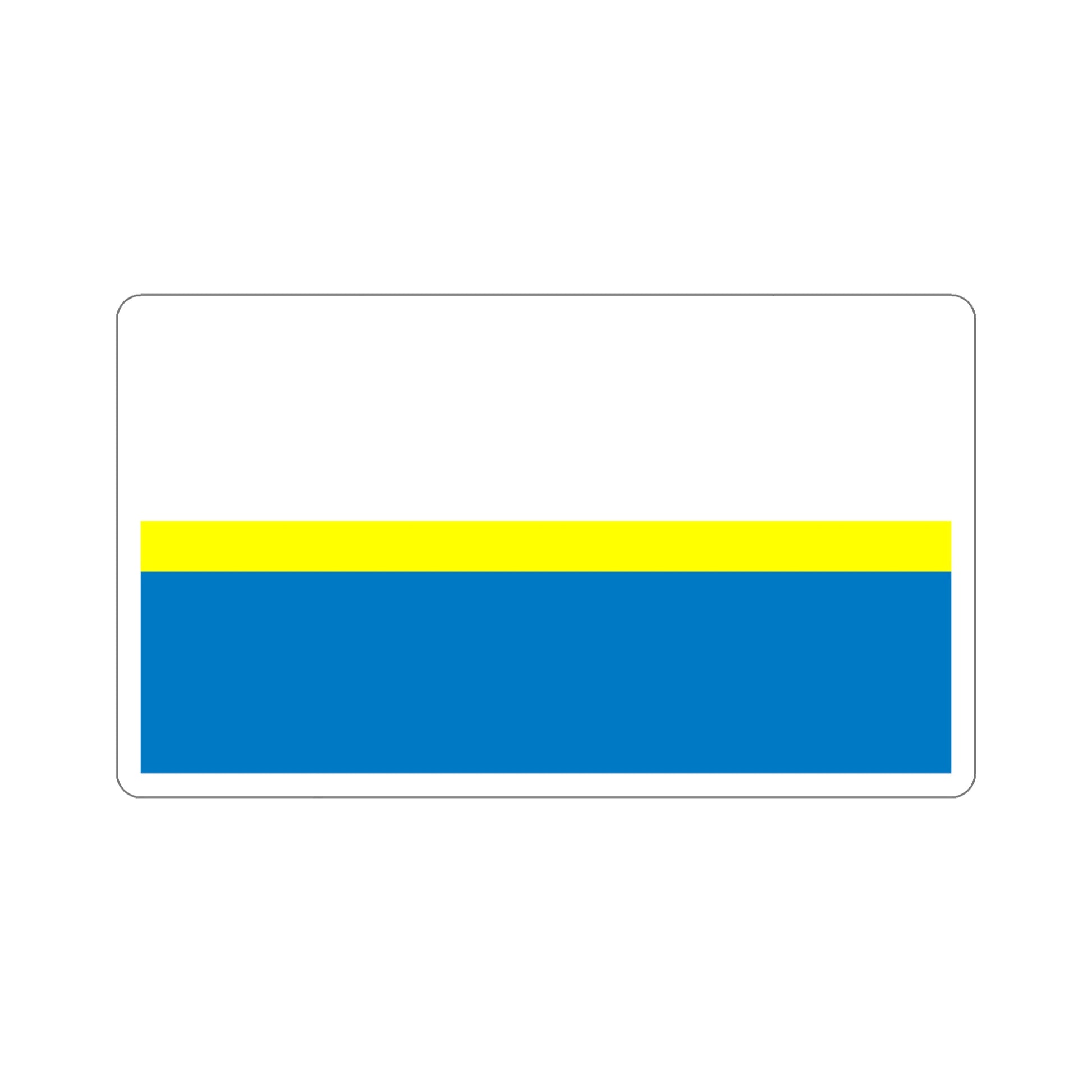 Flag of Częstochowa Poland STICKER Vinyl Die-Cut Decal-5 Inch-The Sticker Space