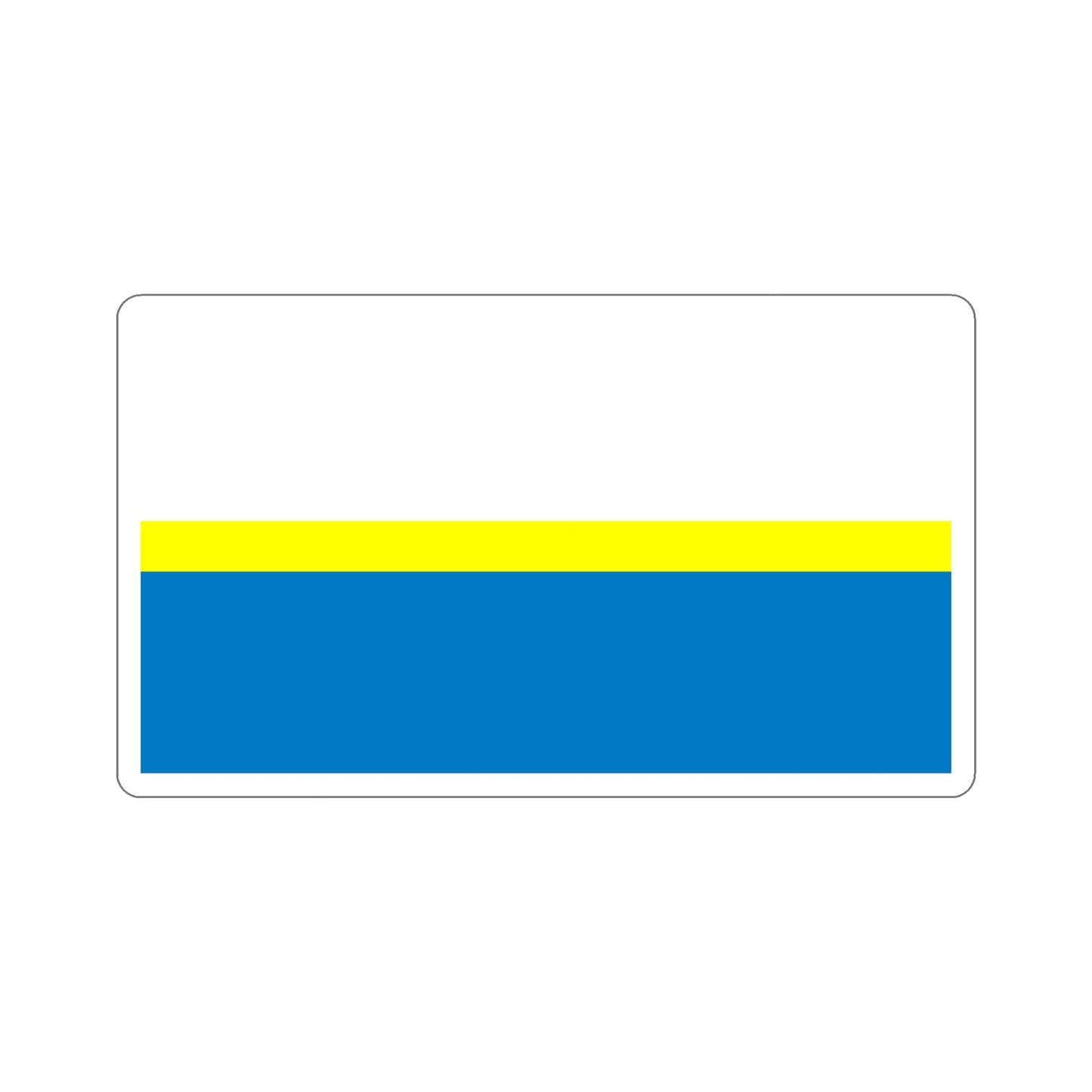 Flag of Częstochowa Poland STICKER Vinyl Die-Cut Decal-6 Inch-The Sticker Space