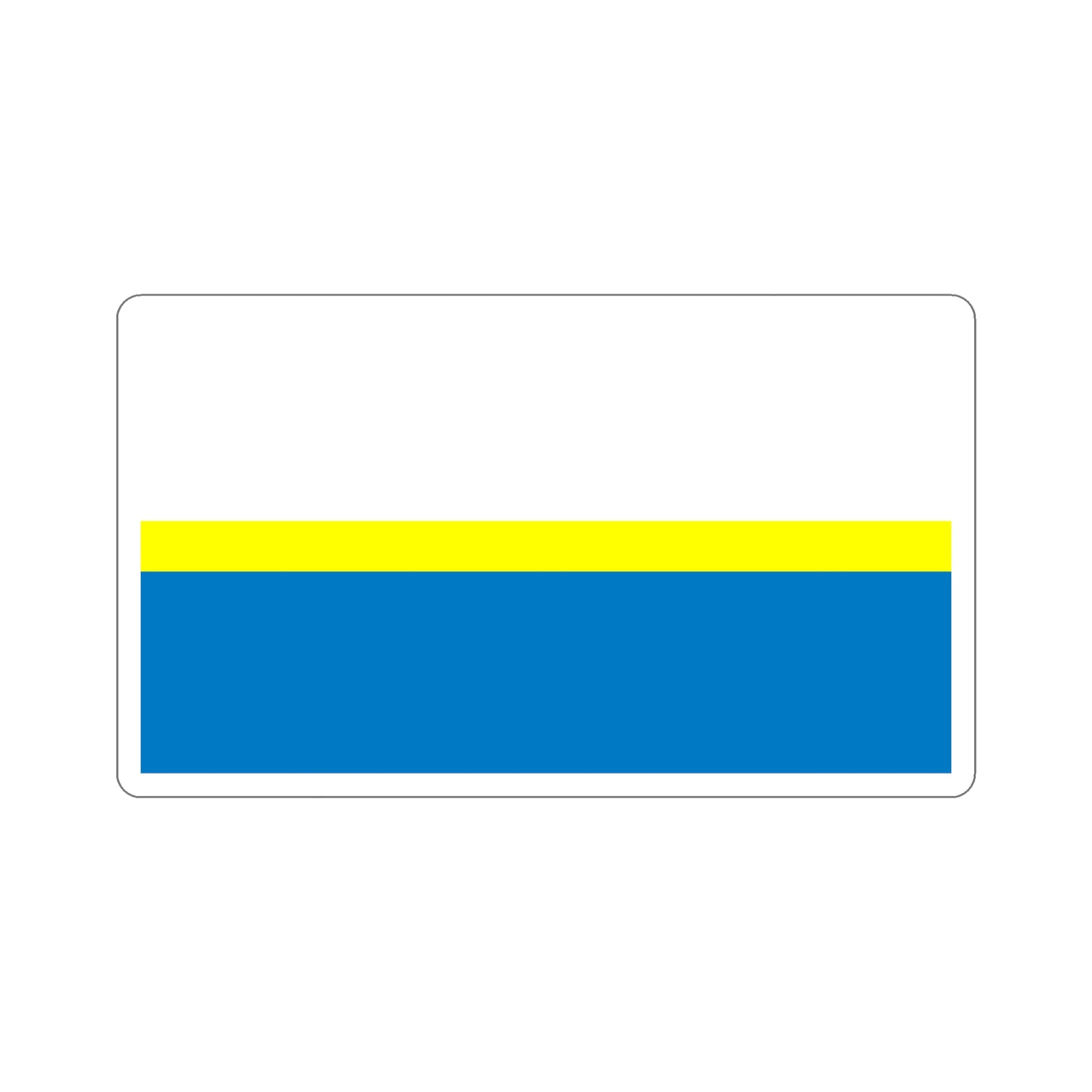 Flag of Częstochowa Poland STICKER Vinyl Die-Cut Decal-6 Inch-The Sticker Space