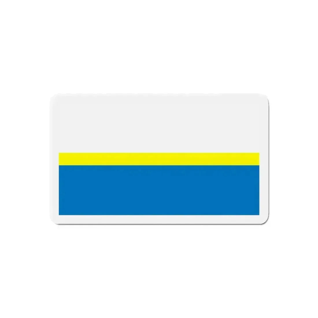 Flag of Częstochowa Poland - Refrigerator Magnet - The Sticker Space