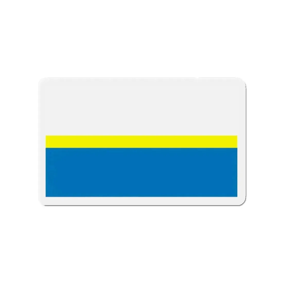 Flag of Częstochowa Poland - Refrigerator Magnet - The Sticker Space