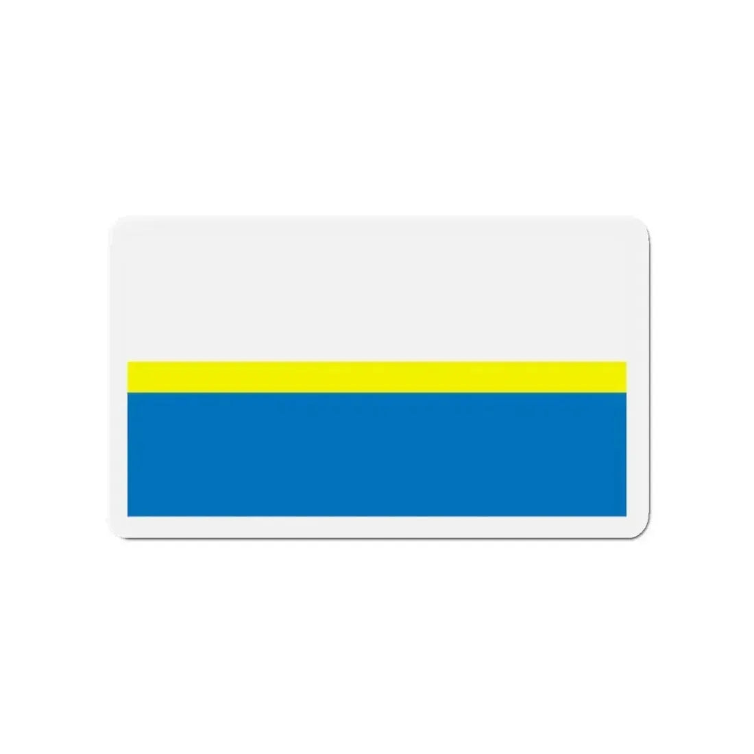 Flag of Częstochowa Poland - Refrigerator Magnet - The Sticker Space