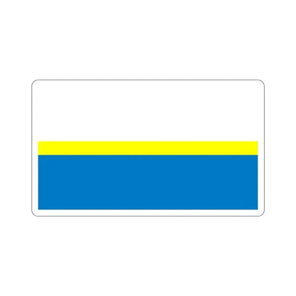 Flag of Częstochowa Poland STICKER Vinyl Die-Cut Decal 3 Inch - The Sticker Space