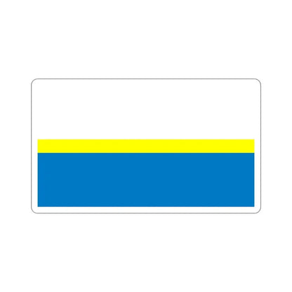 Flag of Częstochowa Poland STICKER Vinyl Die-Cut Decal 4 Inch - The Sticker Space