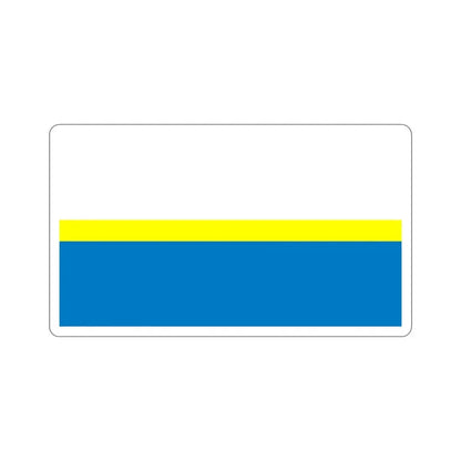 Flag of Częstochowa Poland STICKER Vinyl Die-Cut Decal 5 Inch - The Sticker Space