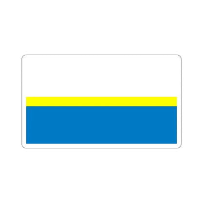 Flag of Częstochowa Poland STICKER Vinyl Die-Cut Decal 6 Inch - The Sticker Space