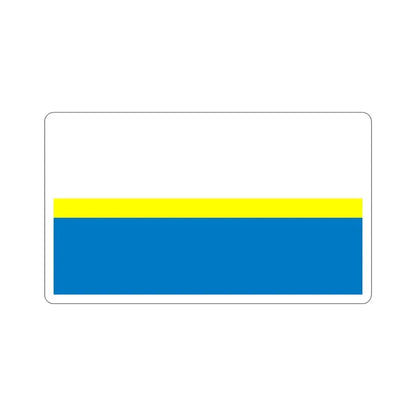 Flag of Częstochowa Poland STICKER Vinyl Die-Cut Decal 6 Inch - The Sticker Space