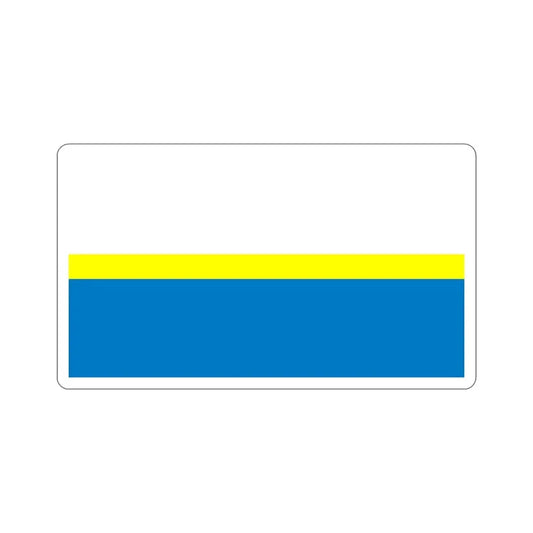 Flag of Częstochowa Poland STICKER Vinyl Die-Cut Decal 6 Inch - The Sticker Space