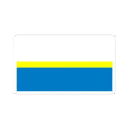 Flag of Częstochowa Poland STICKER Vinyl Die-Cut Decal - The Sticker Space