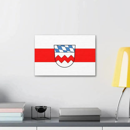 Flag of Dachau Germany - Canvas Wall Art - The Sticker Space