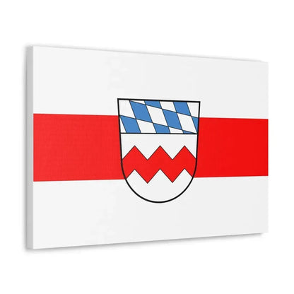 Flag of Dachau Germany - Canvas Wall Art - The Sticker Space
