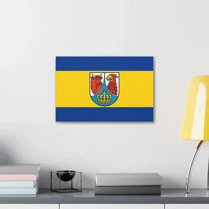 Flag of Dahme Spreewald Germany - Canvas Wall Art - The Sticker Space