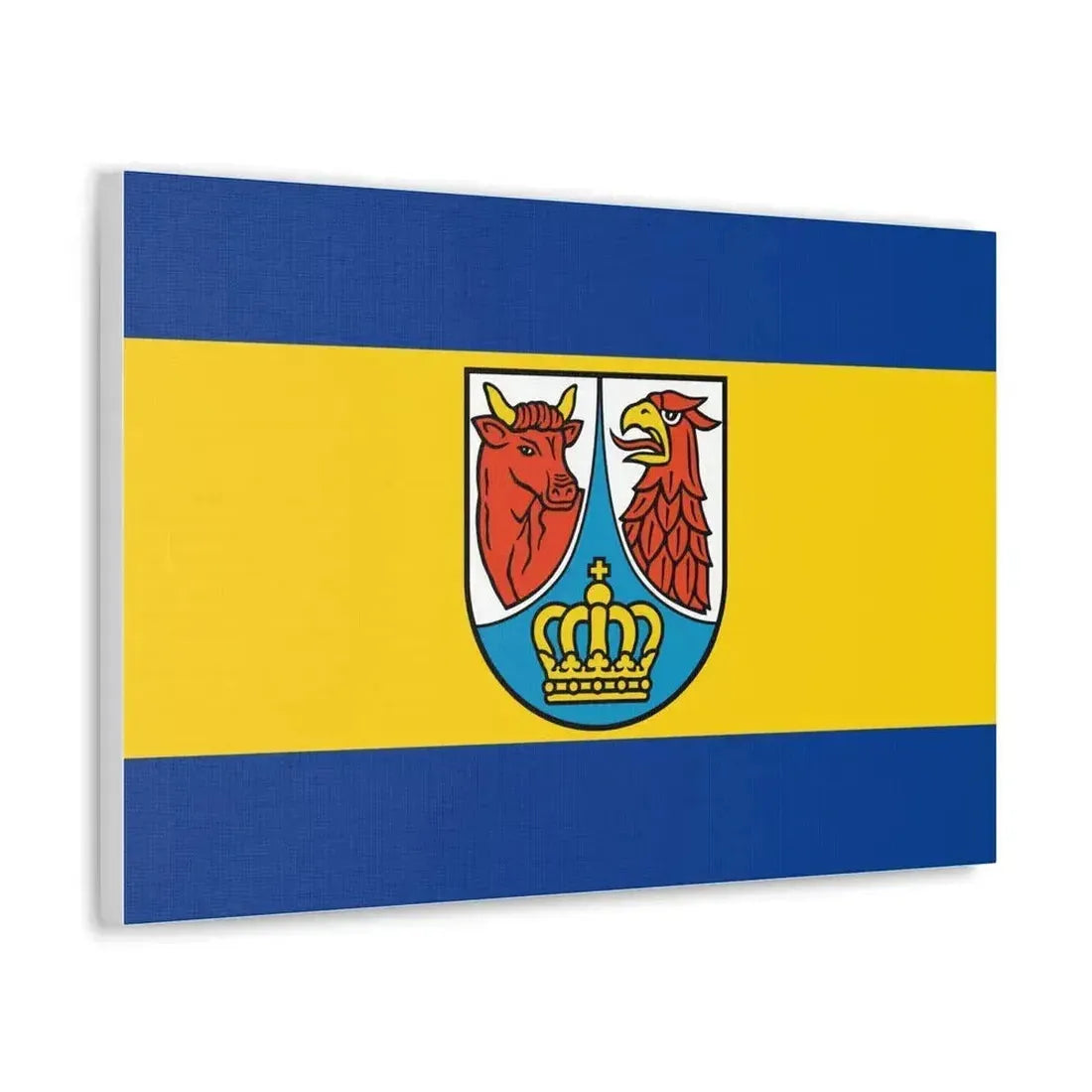 Flag of Dahme Spreewald Germany - Canvas Wall Art - The Sticker Space