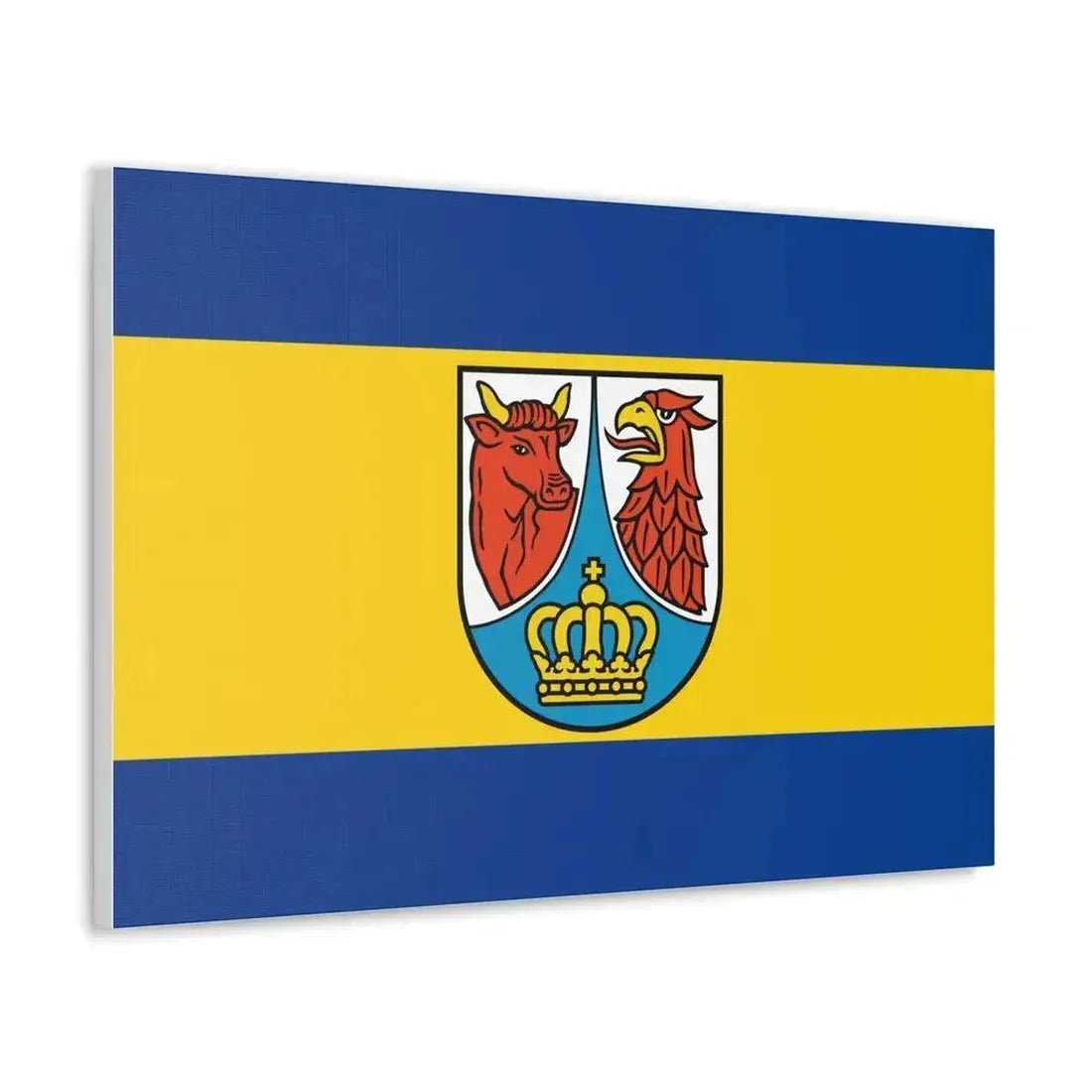 Flag of Dahme Spreewald Germany - Canvas Wall Art - The Sticker Space