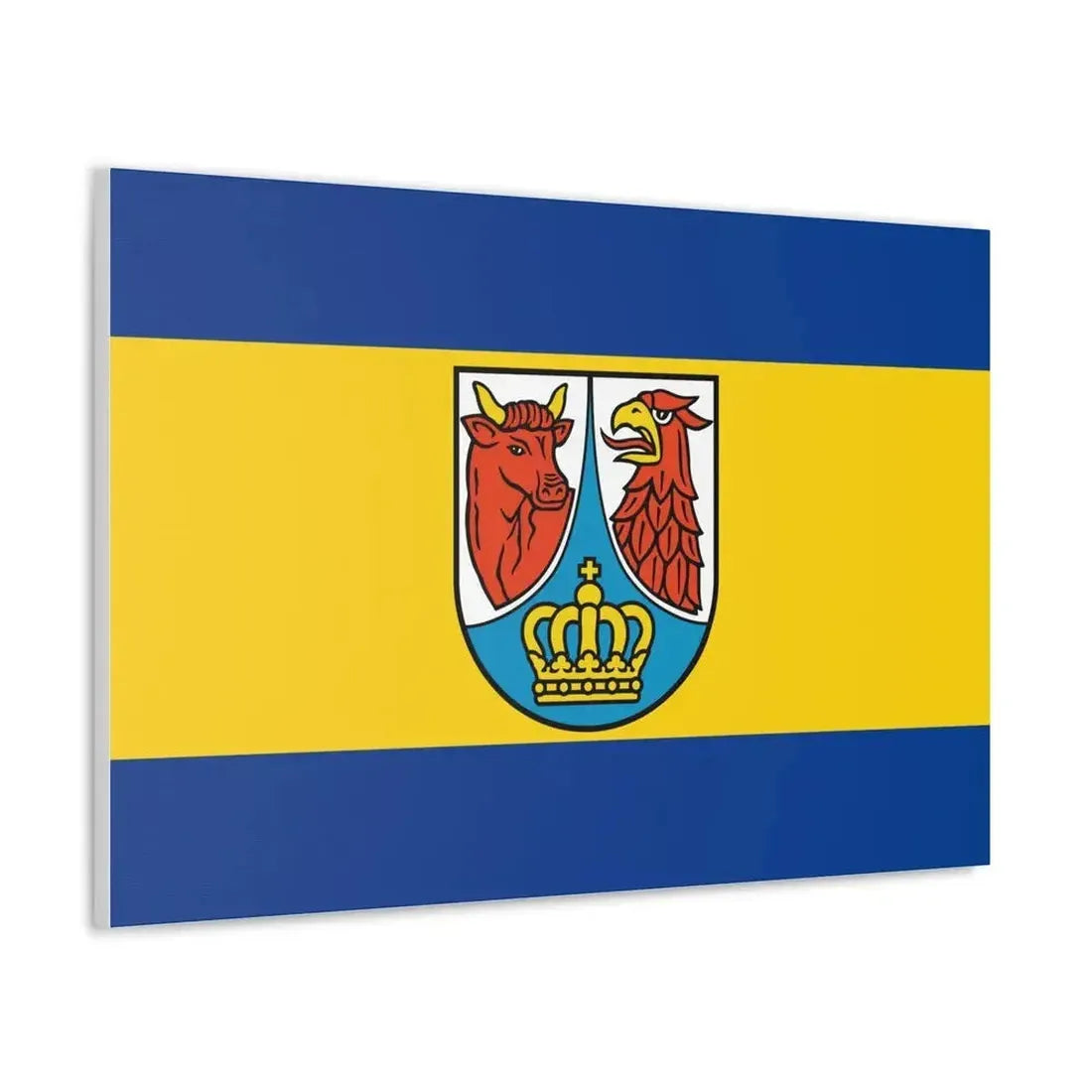 Flag of Dahme Spreewald Germany - Canvas Wall Art - The Sticker Space
