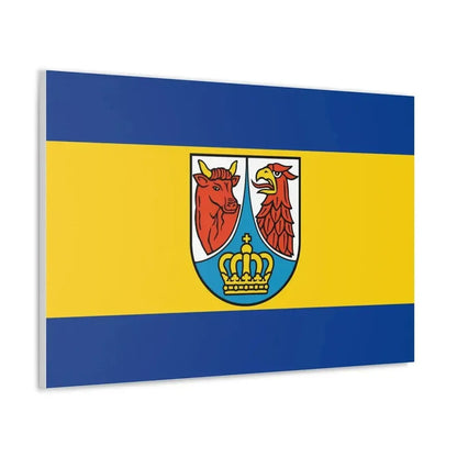 Flag of Dahme Spreewald Germany - Canvas Wall Art - The Sticker Space