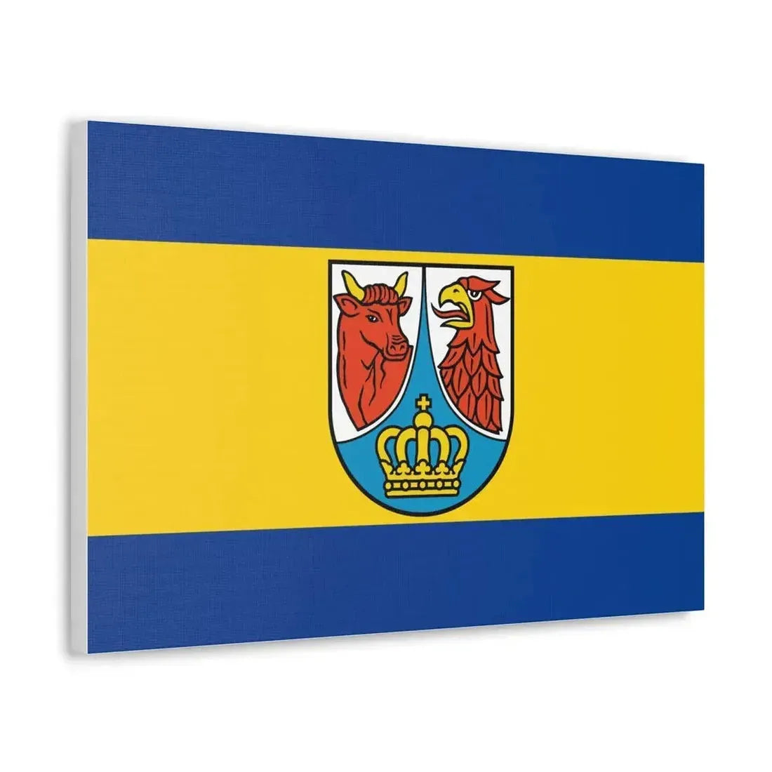Flag of Dahme Spreewald Germany - Canvas Wall Art - The Sticker Space