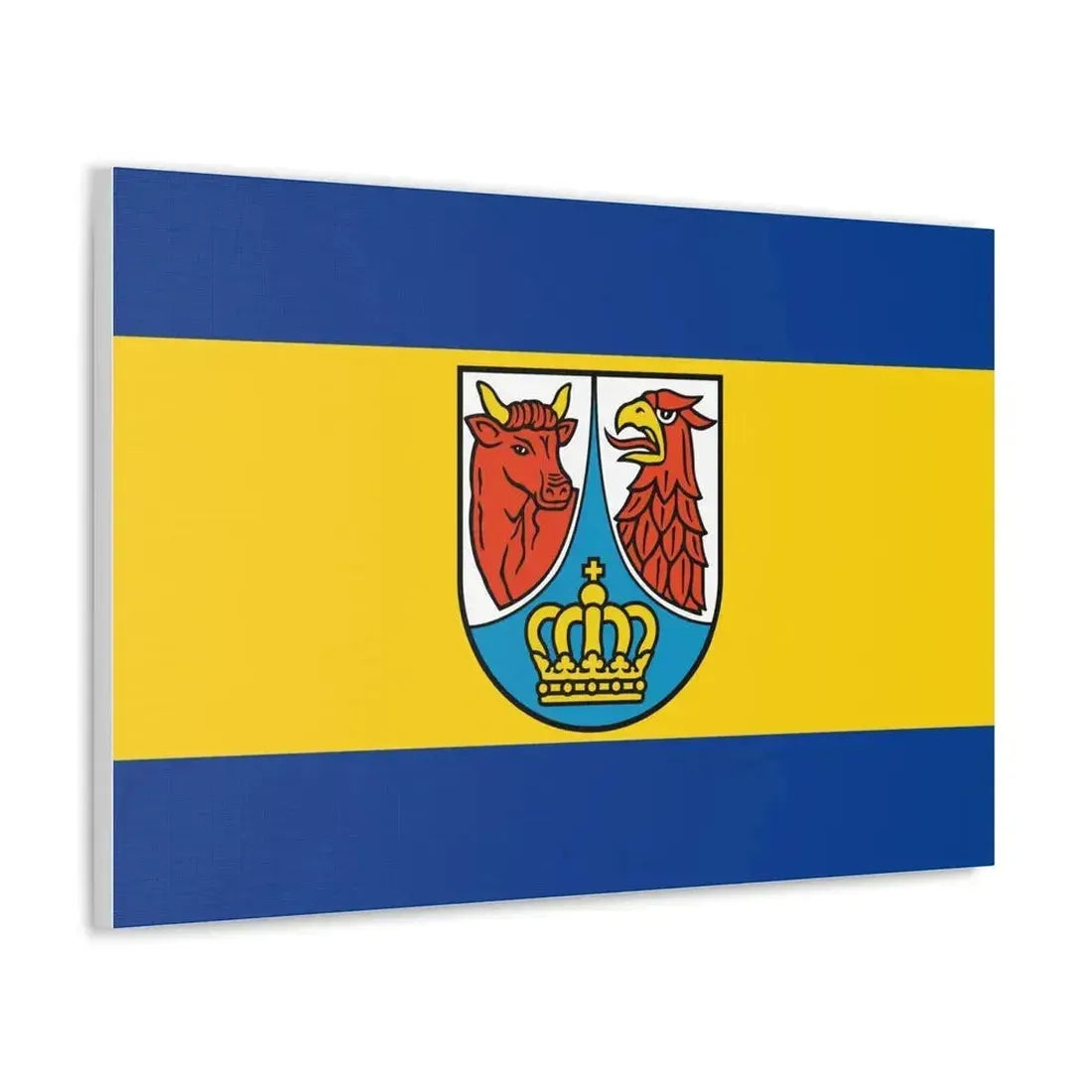 Flag of Dahme Spreewald Germany - Canvas Wall Art - The Sticker Space