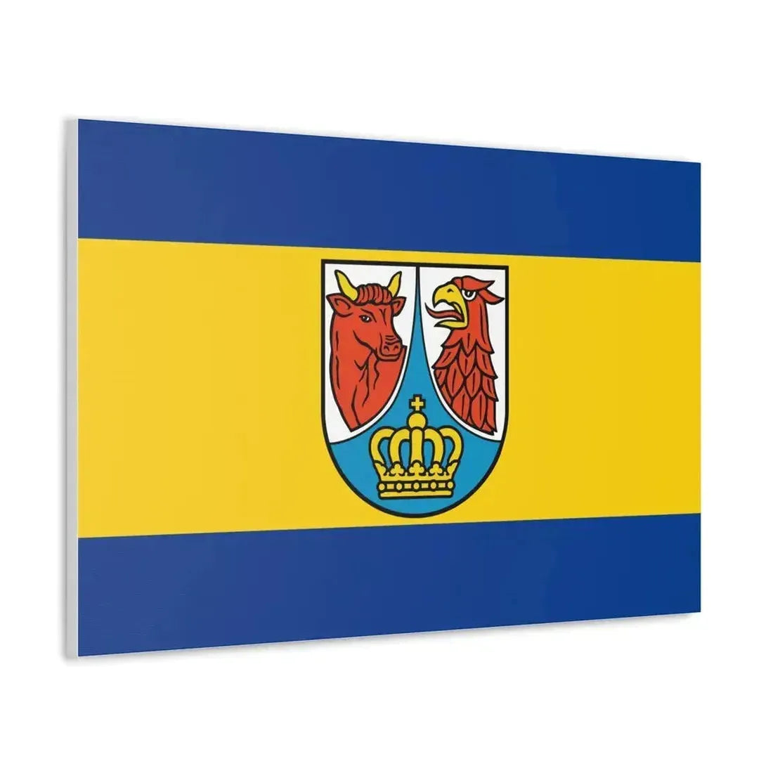 Flag of Dahme Spreewald Germany - Canvas Wall Art - The Sticker Space
