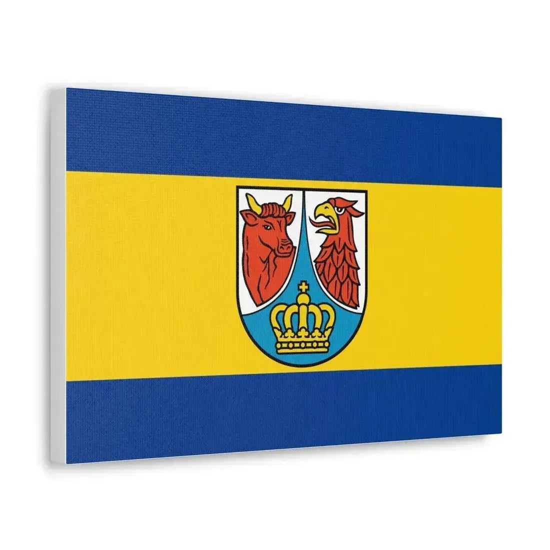 Flag of Dahme Spreewald Germany - Canvas Wall Art - The Sticker Space