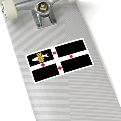 Flag of Dangar Island (Australia) STICKER Vinyl Kiss-Cut Decal - The Sticker Space