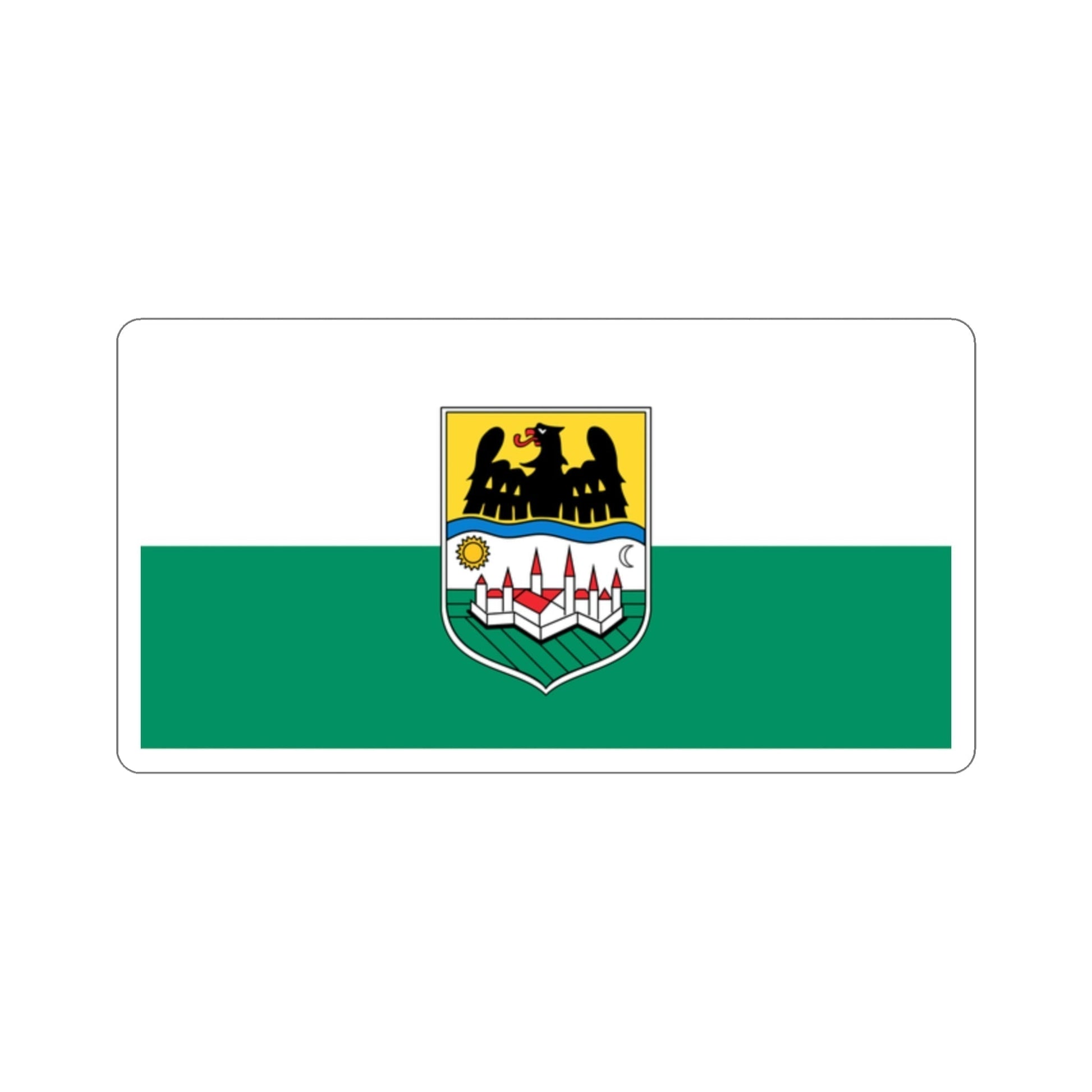 Flag of Danube Swabians STICKER Vinyl Die-Cut Decal-2 Inch-The Sticker Space