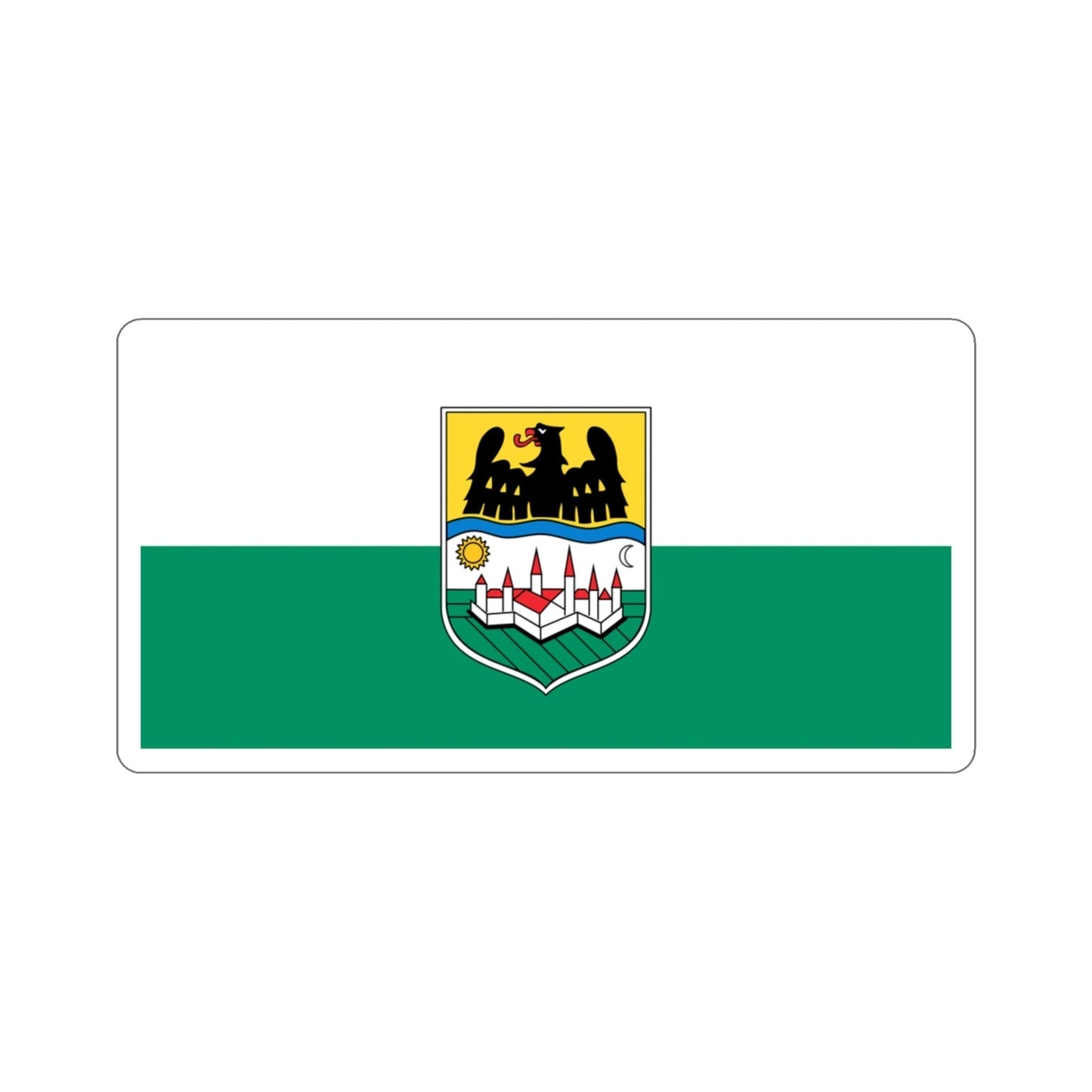 Flag of Danube Swabians STICKER Vinyl Die-Cut Decal-3 Inch-The Sticker Space