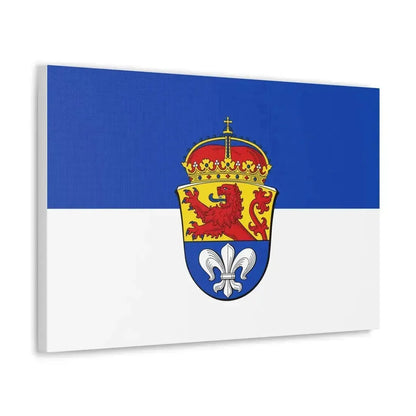 Flag of Darmstadt Germany - Canvas Wall Art - The Sticker Space