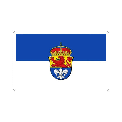 Flag of Darmstadt Germany STICKER Vinyl Die-Cut Decal 5 Inch - The Sticker Space