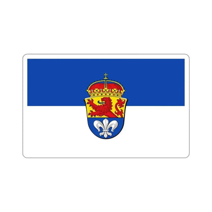 Flag of Darmstadt Germany STICKER Vinyl Die-Cut Decal 6 Inch - The Sticker Space