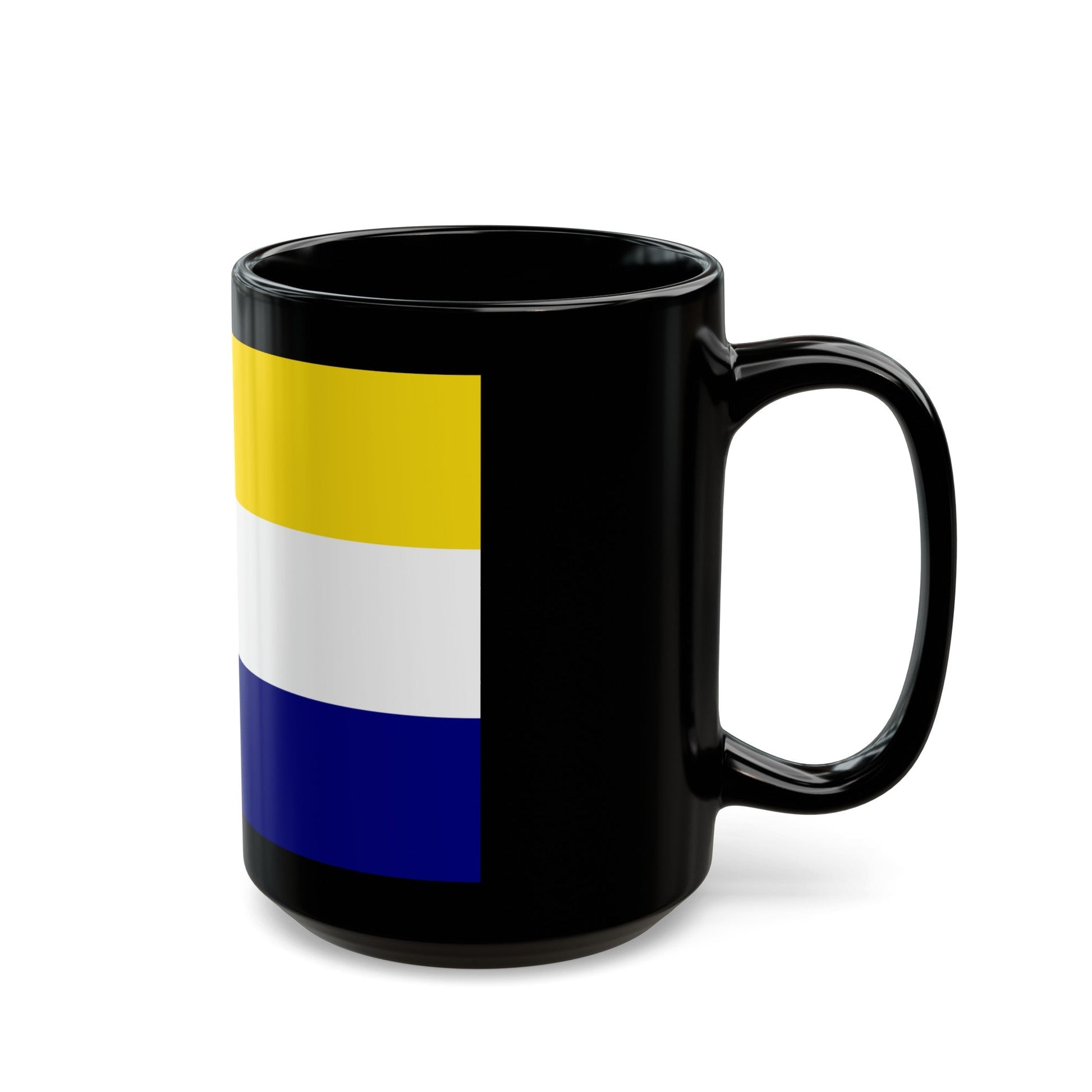 Flag of Daule Ecuador - Black Coffee Mug-The Sticker Space