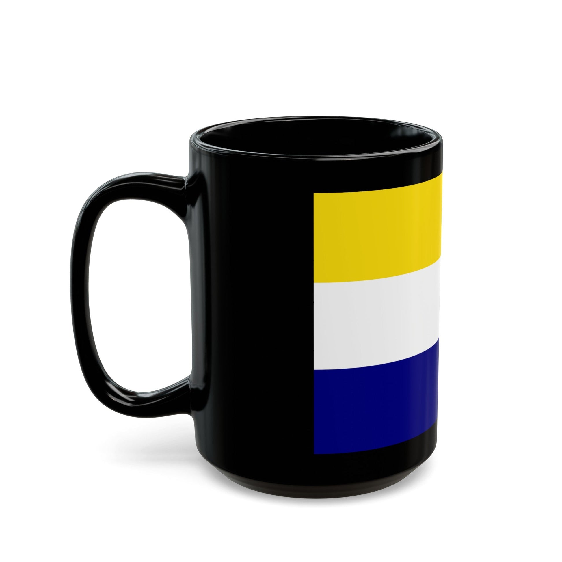 Flag of Daule Ecuador - Black Coffee Mug-The Sticker Space