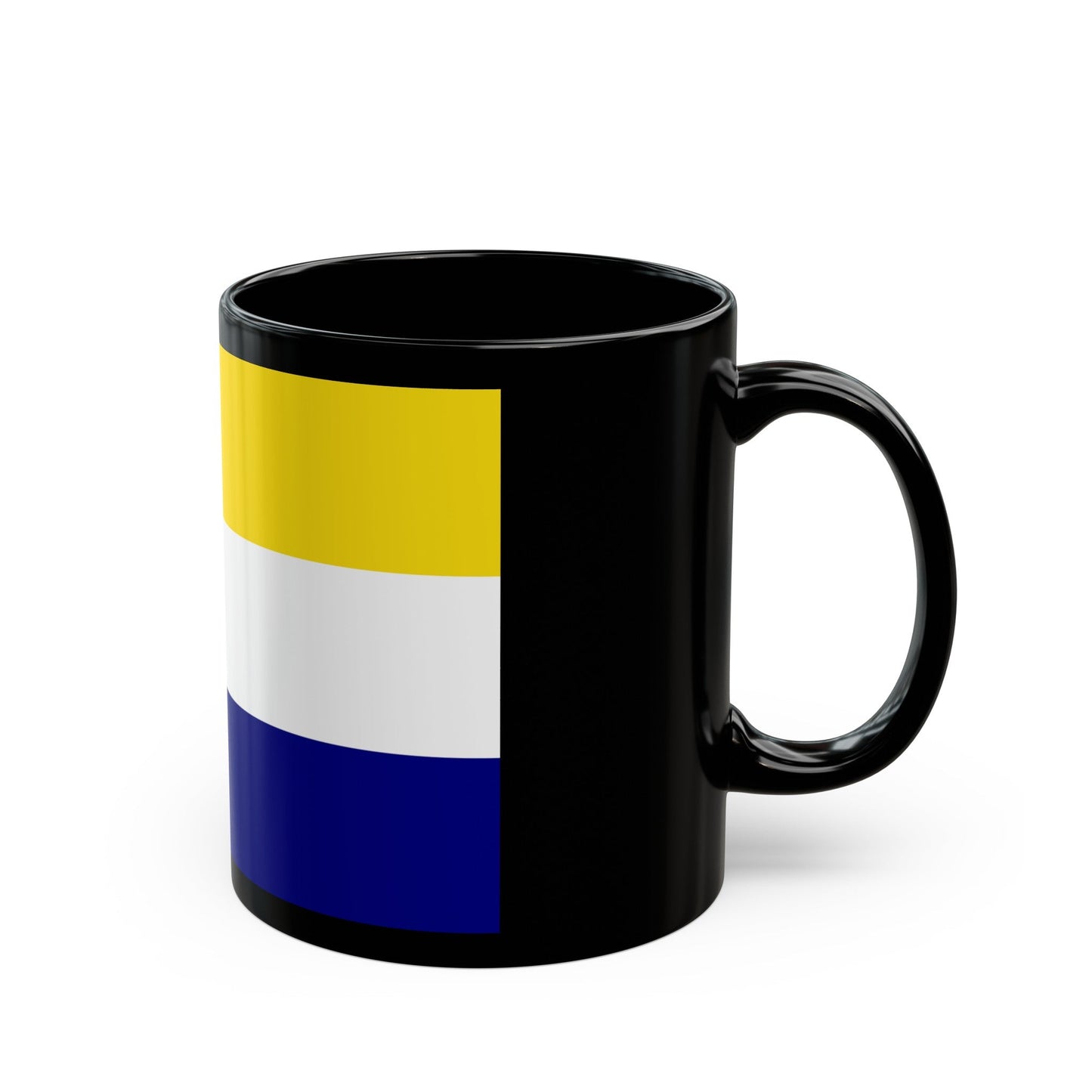 Flag of Daule Ecuador - Black Coffee Mug-The Sticker Space