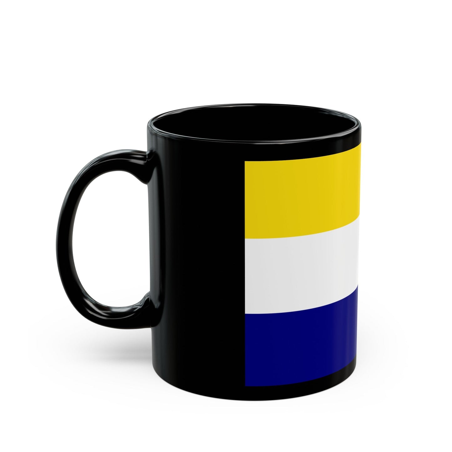 Flag of Daule Ecuador - Black Coffee Mug-The Sticker Space