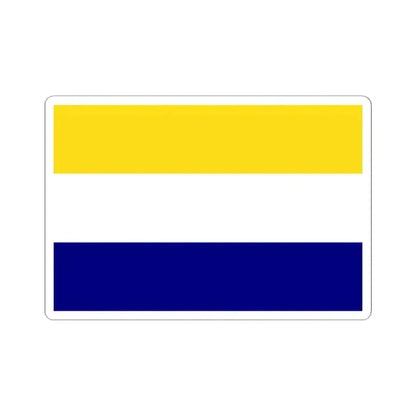 Flag of Daule (Ecuador) STICKER Vinyl Kiss-Cut Decal 2 Inch White - The Sticker Space