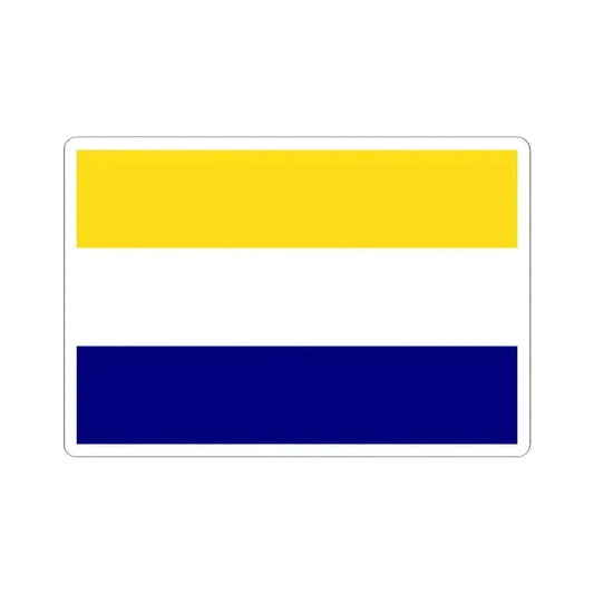 Flag of Daule (Ecuador) STICKER Vinyl Kiss-Cut Decal 2 Inch White - The Sticker Space