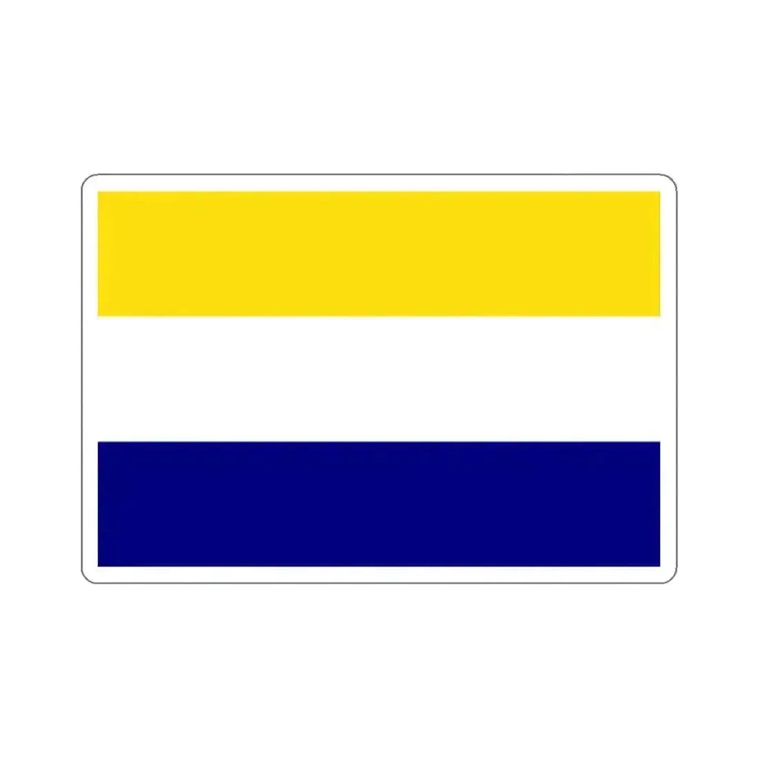 Flag of Daule Ecuador - STICKER Vinyl Kiss-Cut Decal 2 Inch White - The Sticker Space