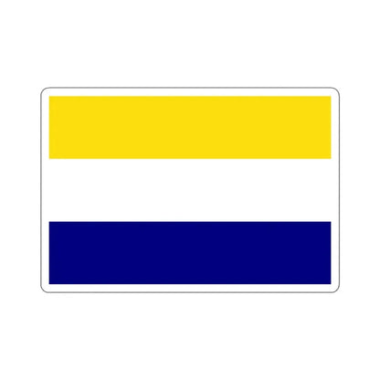 Flag of Daule Ecuador - STICKER Vinyl Kiss-Cut Decal 3 Inch White - The Sticker Space