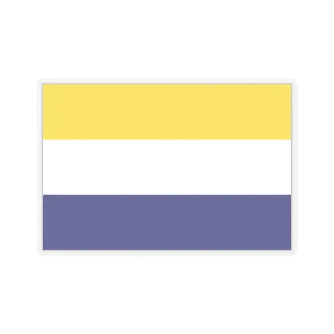 Flag of Daule Ecuador - STICKER Vinyl Kiss-Cut Decal 4 Inch Transparent - The Sticker Space