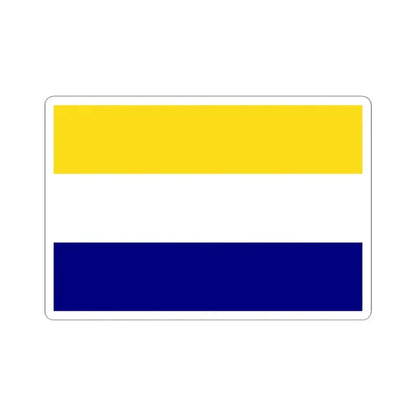 Flag of Daule (Ecuador) STICKER Vinyl Kiss-Cut Decal 4 Inch White - The Sticker Space